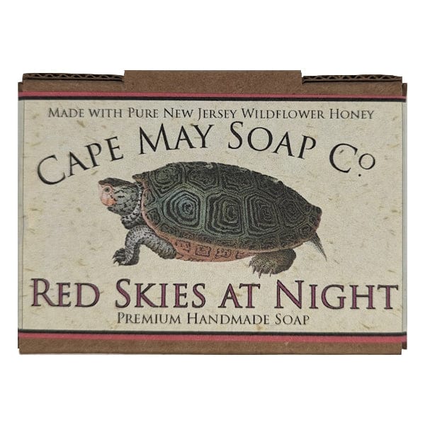 Cape May Soap Co. Premium Handmade All Natural Soap Red Skies at Night Soap