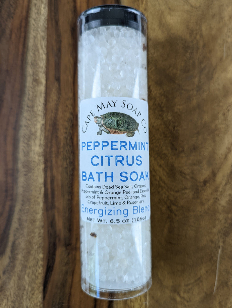 Peppermint Citrus Bath Soak - Cape May Soap Company
