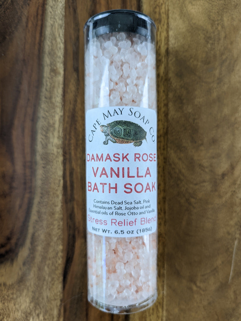 Cape May Soap Co. Salves, Balms and Lotions Damask Rose-Vanilla Bath Soak