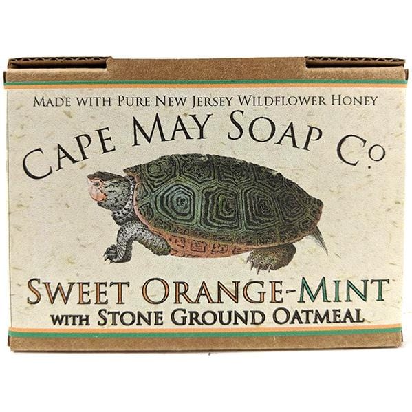 Sweet Orange-Mint Oatmeal Soap | Cape May Soap Company